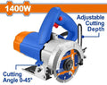 1400W (110x20)mm منشار قص رخام على الماء - Pcs - Voltage:220-240V~50/60Hz