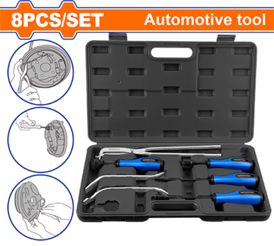طقم كماشة زنبرك الفرامل 8Pcs - Pcs - Material: carbon steel