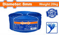 حبل جدل ثلاث طبقات  20Kg 8mm 100% new PP   - Pcs - PP Monofilament twist rope