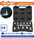 مجموعة سدادات تصريف الزيت 12Pcs - Pcs - Material: carbon steel