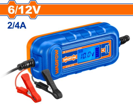 220-240 V - 6/12V - MAX.140Ah   شاحن بطارية سيارة - Pcs - Input voltage: 220-240V