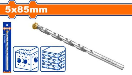 5 x 85 mm   ريشة مقدح باطون راس نحاس  - Pcs -