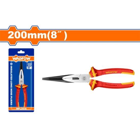 8" 1000 V  بانسة معزولة بوز طويل صناعية - Box (6 pcs) -