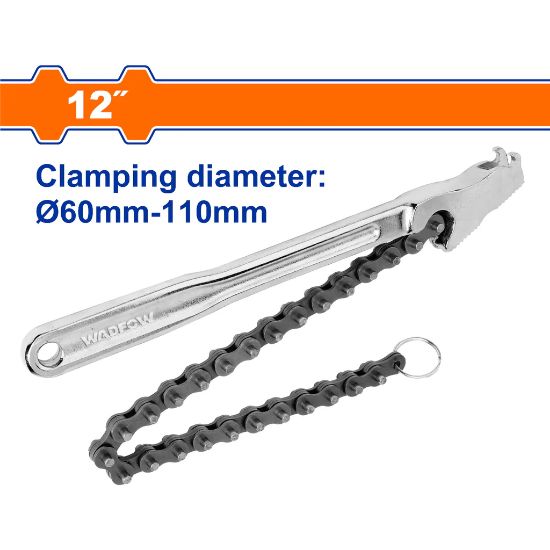 12"  مفتاح فلتر زيت جنزير - Box (6 pcs) - Size: 12"