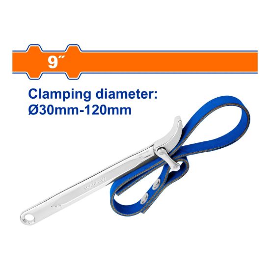 9"  مفتاح فلتر زيت قشاط - Box (6 pcs) - Size: 9"