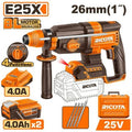 25V 2Batt 4Ah+Box 26mm BL SDS Plus مقدح بطارية - Pcs