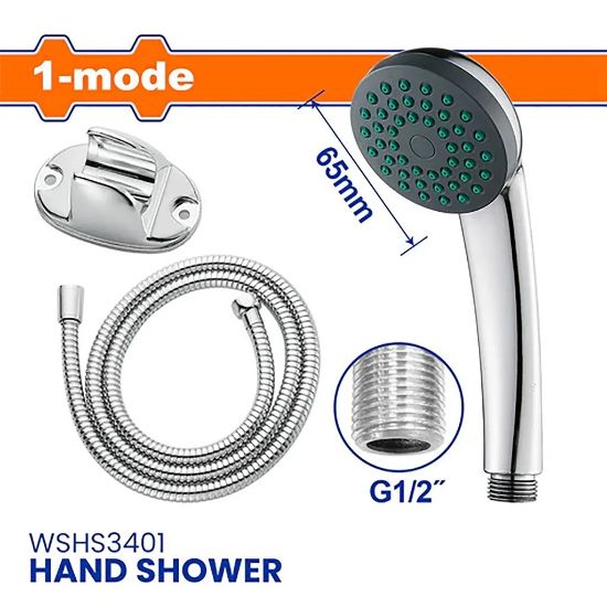 مسكة دوش مع نربيش  - Pcs - Shower head