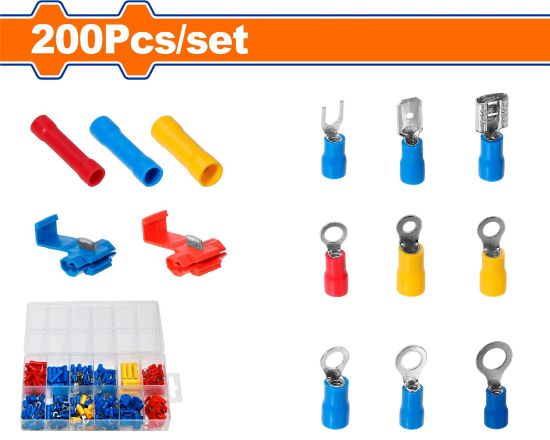 مجموعة كليبسات كهرباء 200Pcs - Pcs - 200 Pcs Connecting terminal
