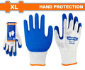 XL    كفوف ملبس لاتكس - Box (12 pcs) - HAND PROTECTION:Use for logistics transportation