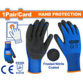 XL   كفوف ملبس نيتريل - Box (12 pcs) - HAND PROTECTION:Use for Industrial maintenance