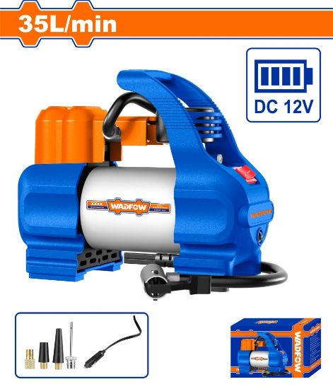 12V 35L/min 140PSI/10Bar   منفخ دواليب سيارات - Pcs - Voltage:12V