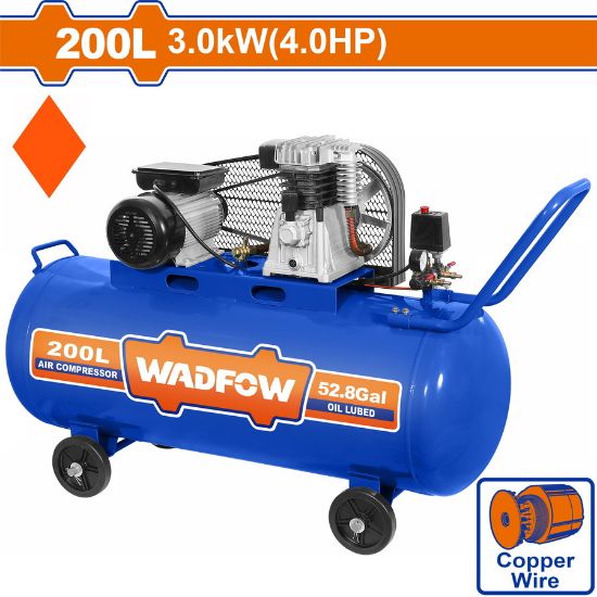 كومبرسور هواء  3000W(4.0HP) 200L         - Pcs - Voltage:220-240V~50Hz