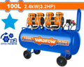 كومبرسور هواء كاتم موتيرين 2X1200W(3.2HP) 100L         - Pcs - Voltage:220-240V~50Hz