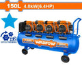 كومبرسور هواء كاتم 4 موتيراتX1200W(6.4HP) 150L   - Pcs - Voltage:220-240V~50Hz