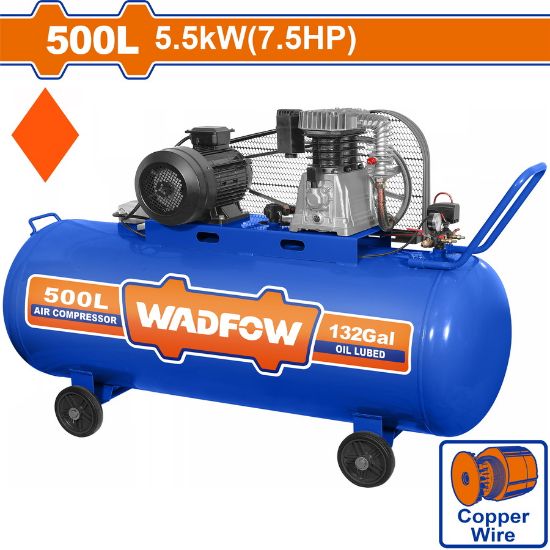 كومبرسور هواء  5500W(7.5HP) 500L         - Pcs - Voltage:380V~50Hz