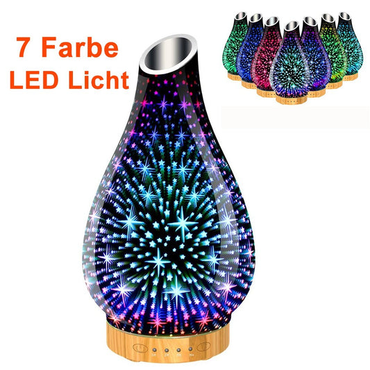 Erleben Sie Entspannung mit unserem Ultraschall Aroma Diffusor – 7 Farben LED Licht für Ihr Zuhause