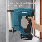 Electric Brushless Nail Gun DFN350G Staple Gun Straight Impact Nail Gun Pneumatic Woodworking Tray Finish for  18V Battery